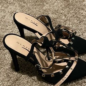 Glaze Size 10 studded heels
